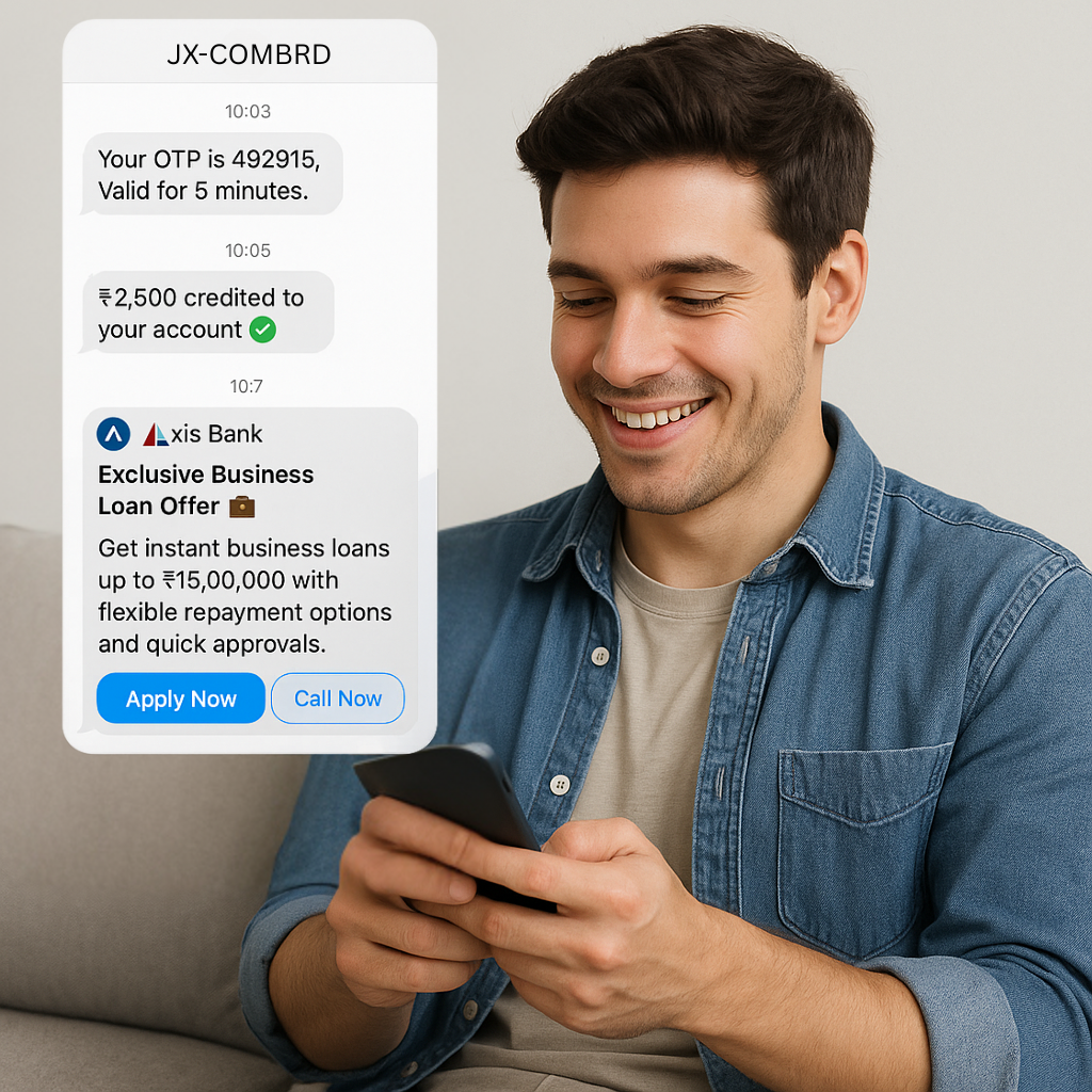 Bulk SMS, OTP & RCS Services